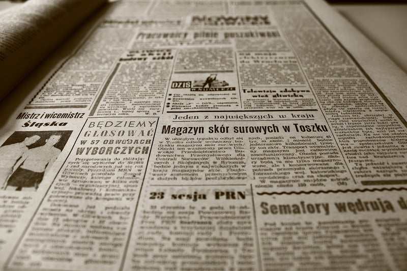 Newspaper Gift Wrap